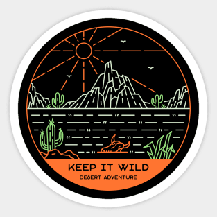 Keep It Wild 2 Sticker